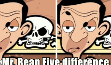 Mr Bean Five Difference Challenge