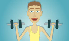 Muscle Clicker: Gym game