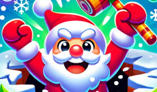 Santa Whack a Mole