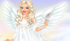 Sweet angel dress-up