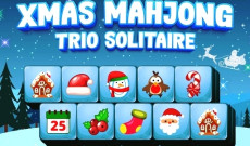 Xmas Mahjong Trio Solitaire