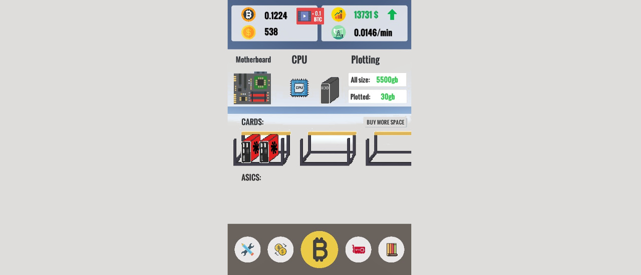 Bitcoin Clicker 